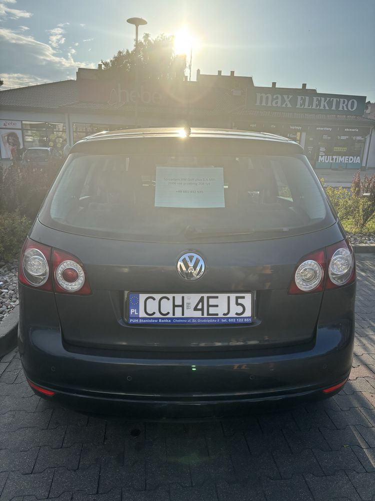 Sprzedam VW Golf Plus 1.4MPI