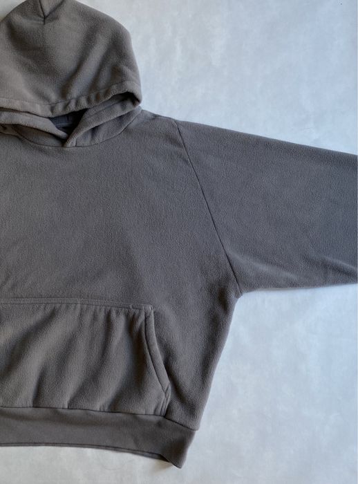 Yeezy x Gap Cropped Polar Fleece Hoodie Unreleased худи флиска изи геп