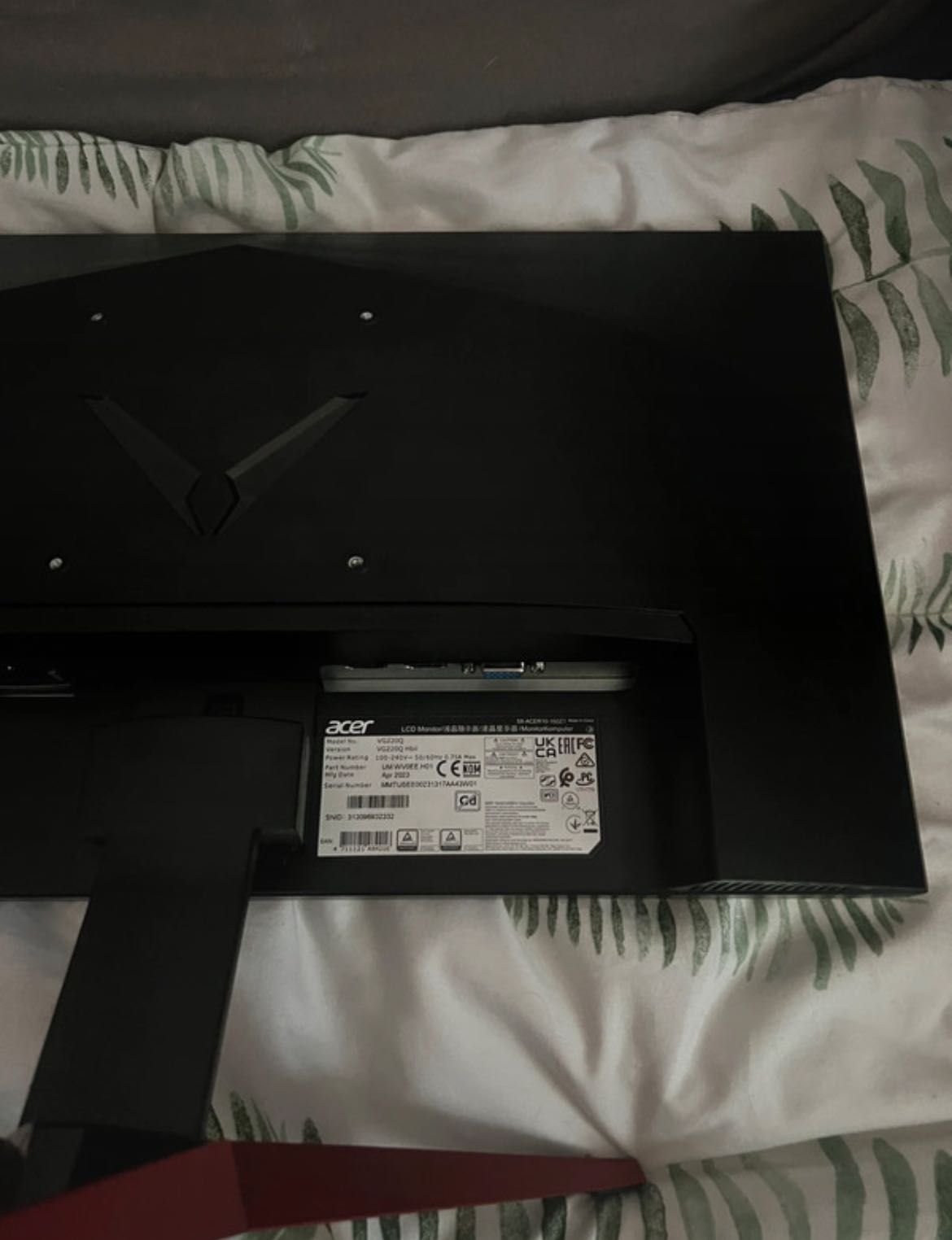 Monitor Acer 100hz