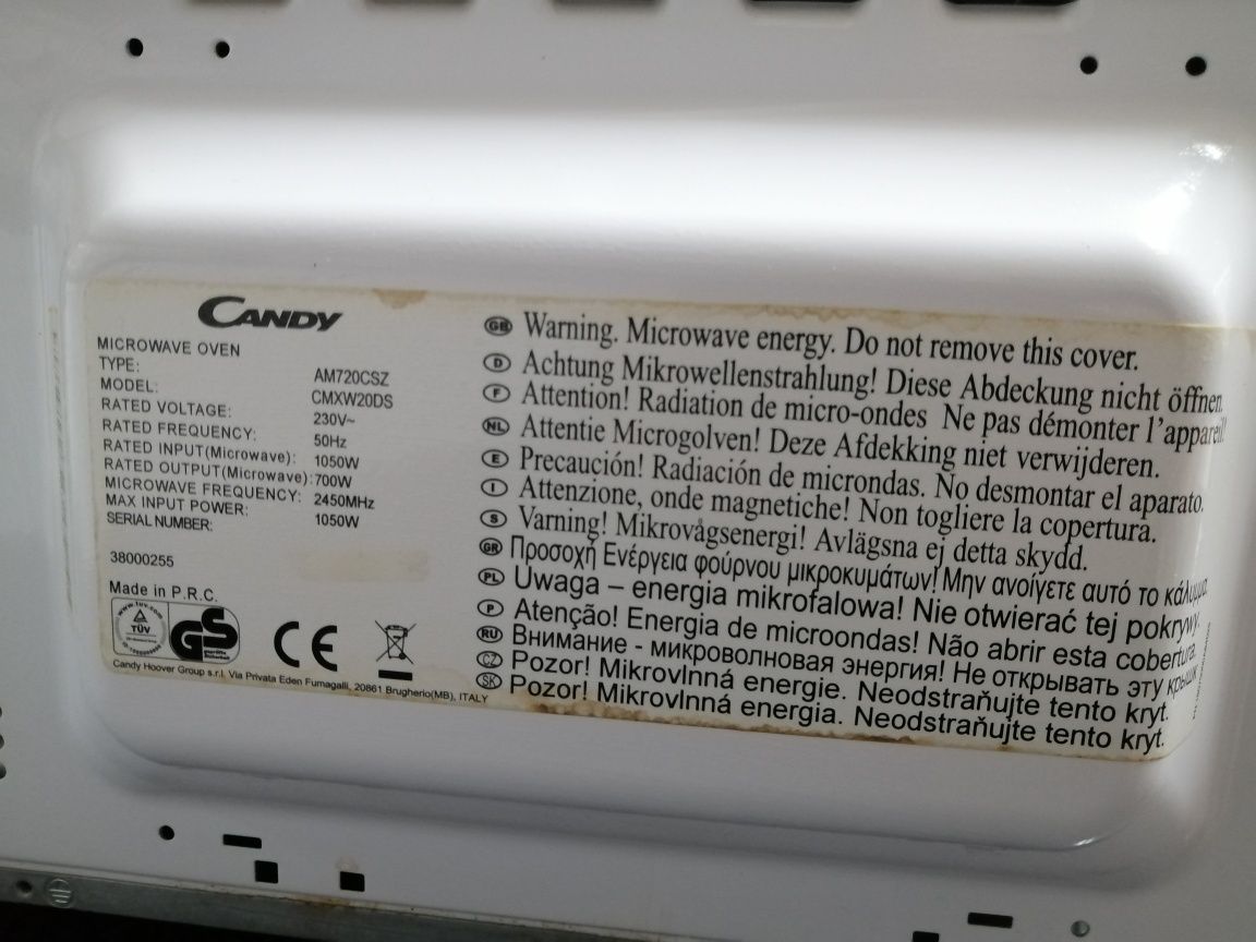 Vendo Microondas