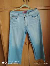 Spodnie 7/8 jeansowe