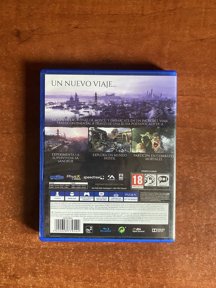 Metro Exodus PS4