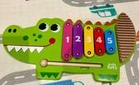 Дерев'яна іграшка Kids hits арт. крокодил дерев. ксилофон