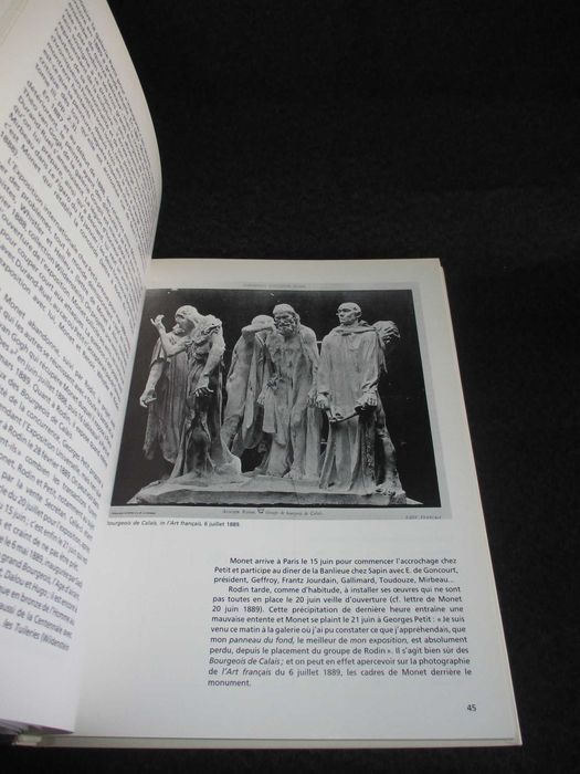 Livro Claude Monet-Auguste Rodin Musée Rodin