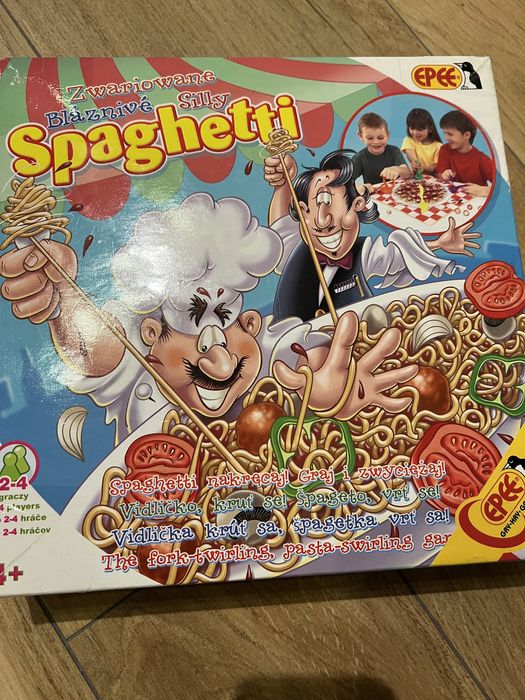 Gra spaghetti dla dzieci 4-7 lat