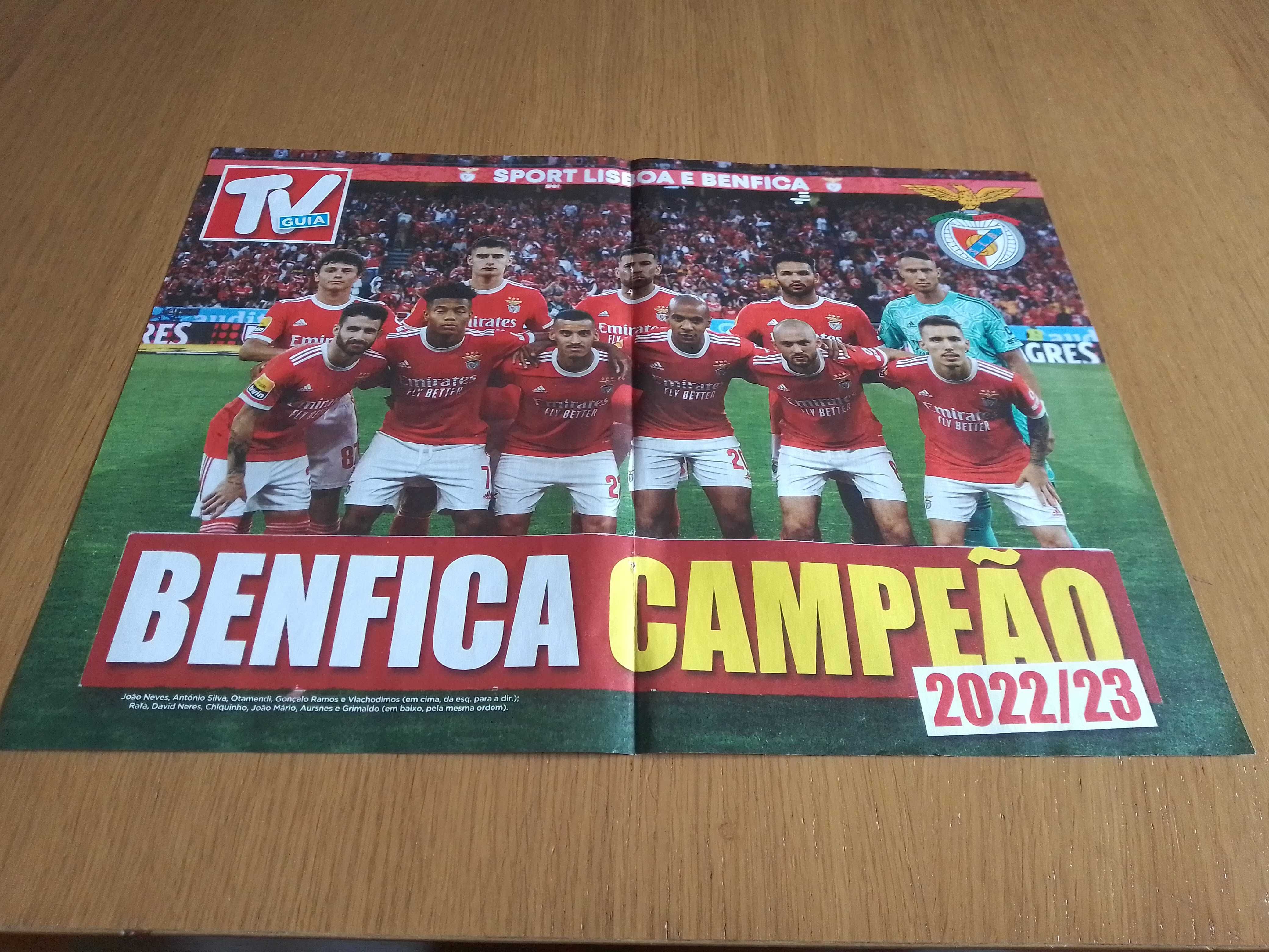 Poster do Sport Lisboa e Benfica - Campeão 2022/2023