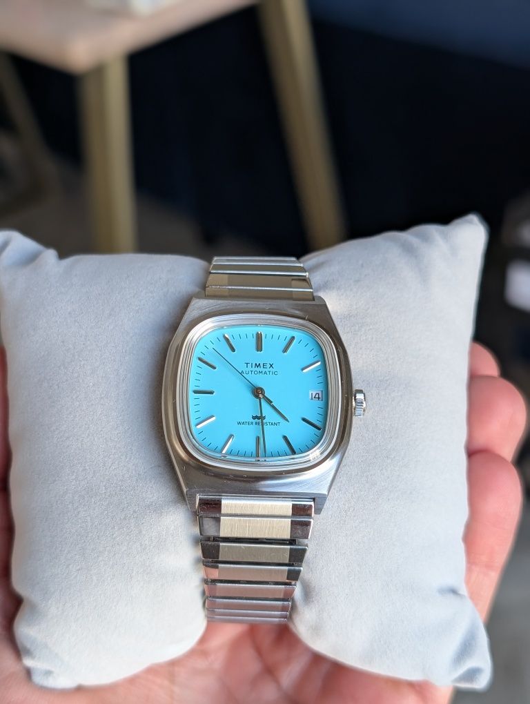 Timex automatic 1983 E-line Reissue tiffany