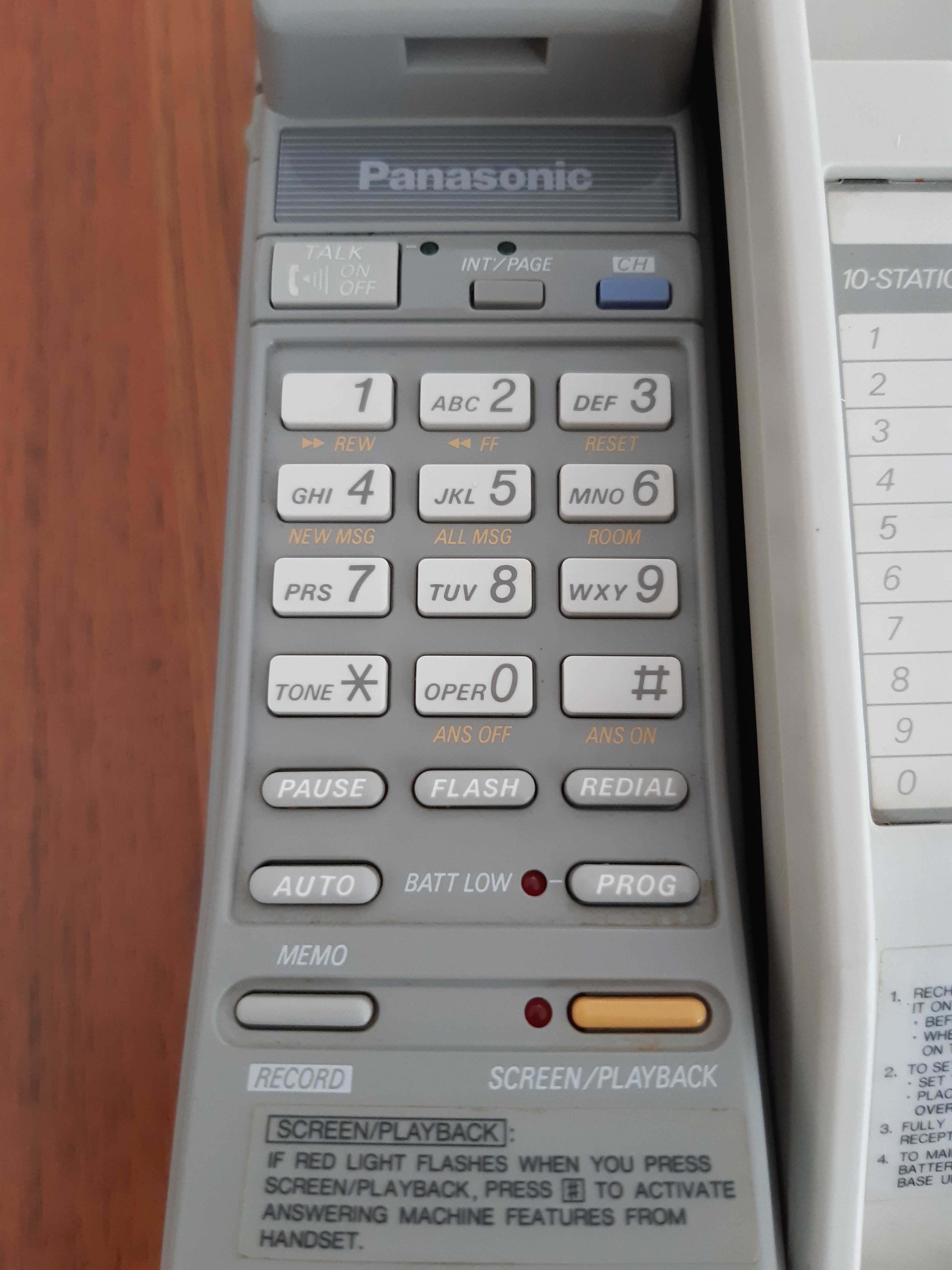 Telefone portátil retro