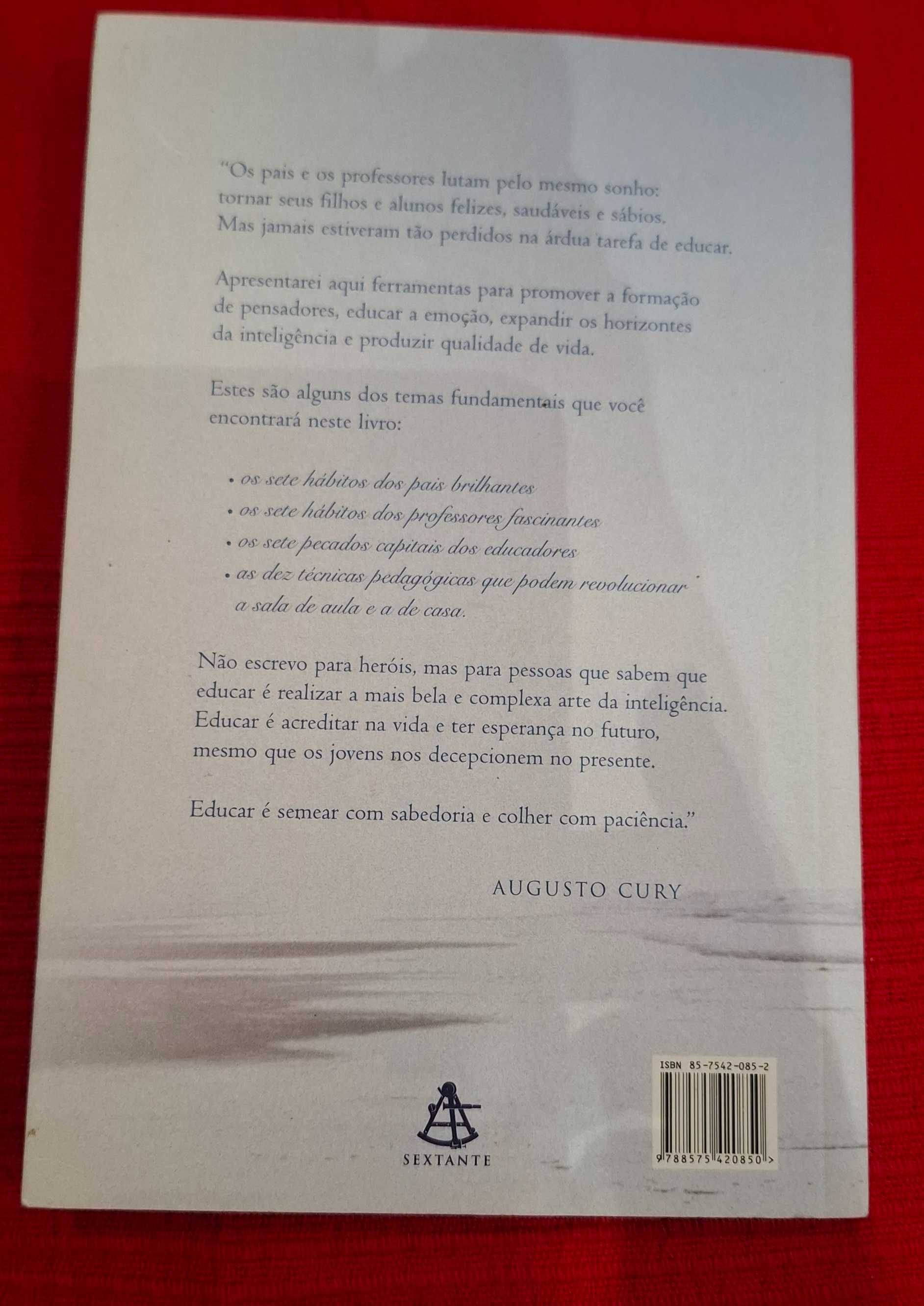 Pais brilhantes Professores fascinantes Augusto Cury NOVO