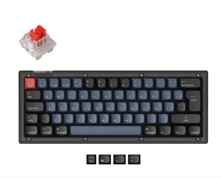 Teclado Keychron V4 QMK ISO ES