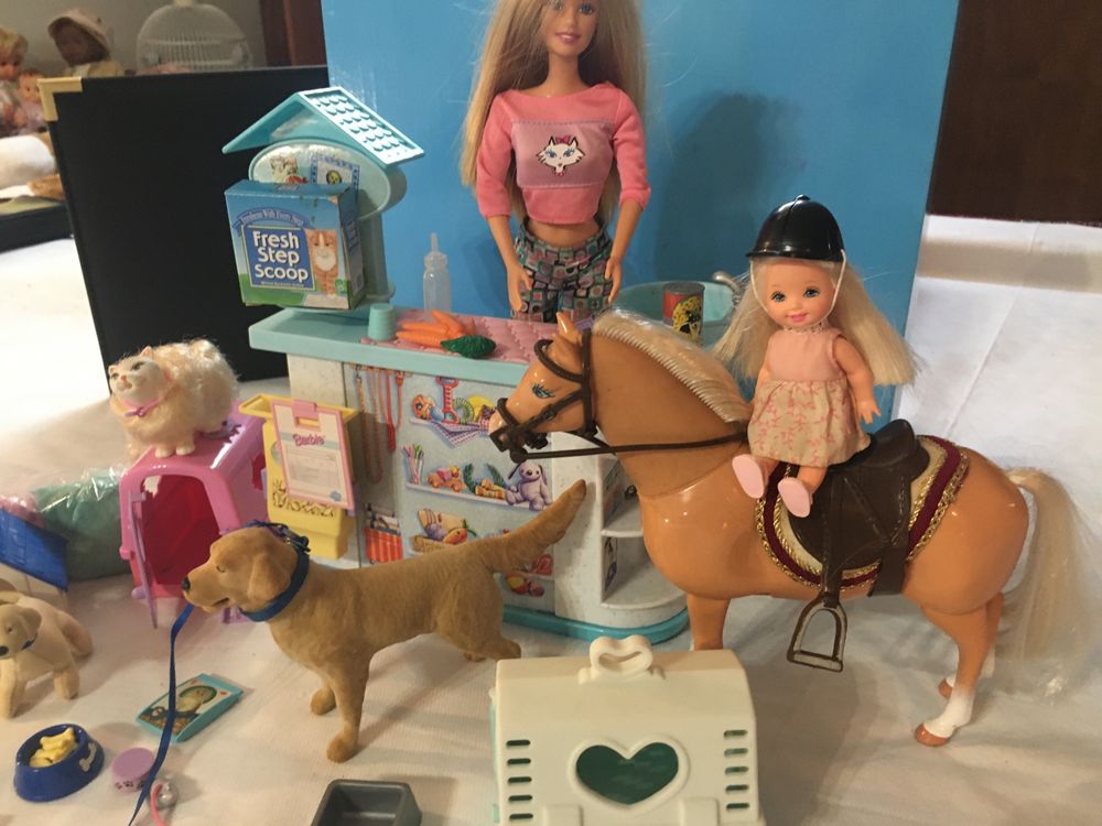 Barbie e os animais