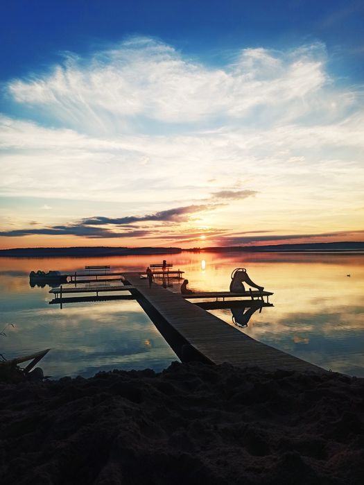 SYLWESTER Balia z gorącą wodą!  SAUNA! Kominek  Mazury