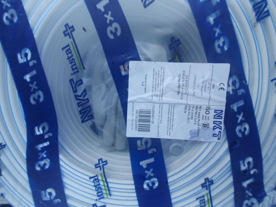 NKT, ELPAR 3x1,5 i pozostałe.