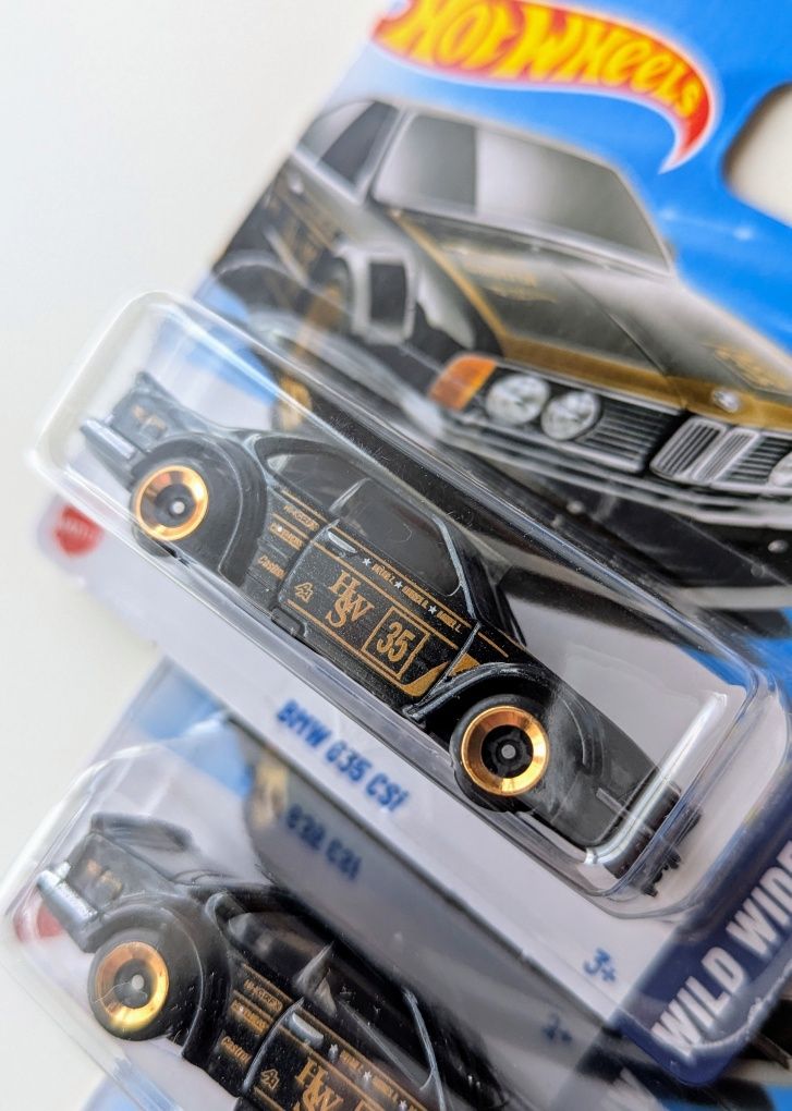Хот вілс бмв 635 чорна 2025 CSI Wildebody BMW Hot wheels JPS