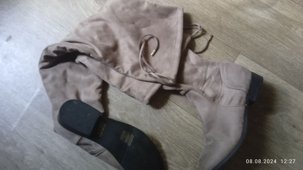 Ботфорты  Сапоги,Осень размер 40