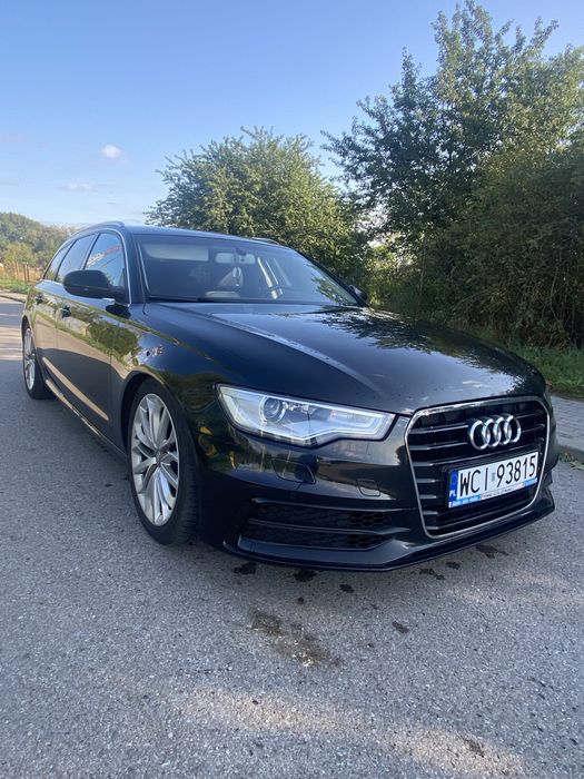 Audi A6 C7 2.0TDI 177km Automat, 2014r, Czarny w Idealnym Stanie.