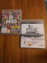 Gry PS3 DJ Hero i Dj Hero 2 Zestaw 2 gier ps3 Play Station na konsole