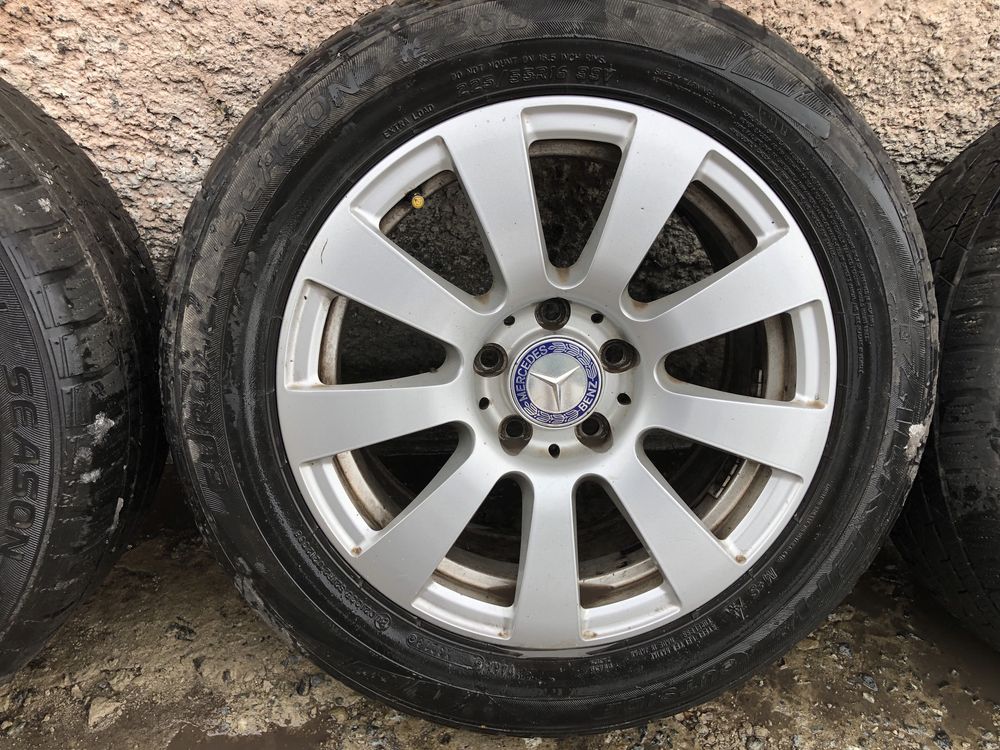 Продам диски R16 5:112 et45,5 original mercedes титанові