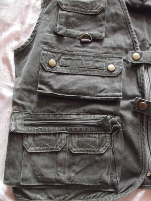 Zestaw męski: modna koszula + bezrękawnik rozmiar L