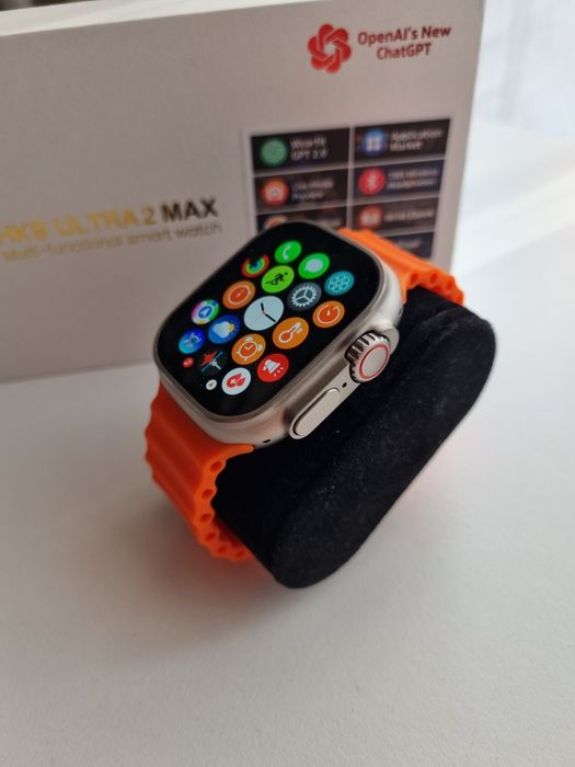 Smartwatch HK9 ULTRA 2 MAX srebrny