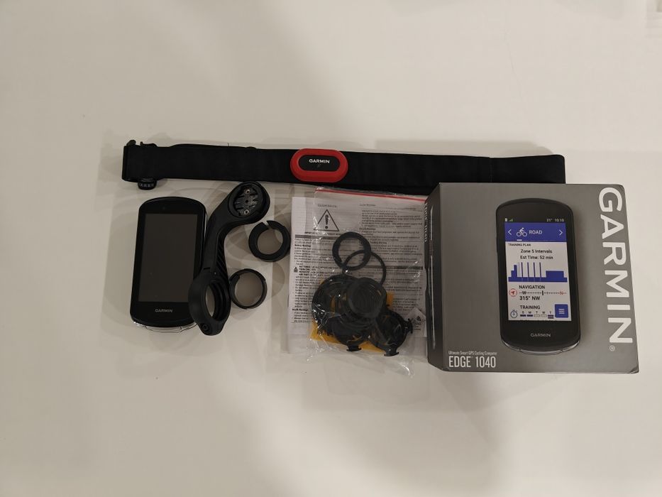Garmin Edge 1040 + Banda Garmin hrm
