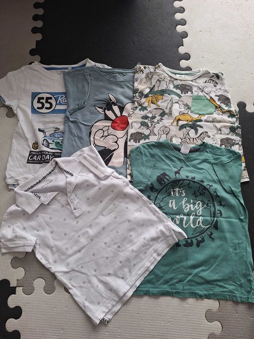 Paka Ubrania dla chłopca 110 - 116 reserved smyk pepco kik h&m