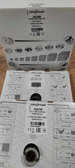 WYPRZEDAŻ EKSPOZYCJI Tarcza do frytek, szatkownica, ROBOT COUPE 714168