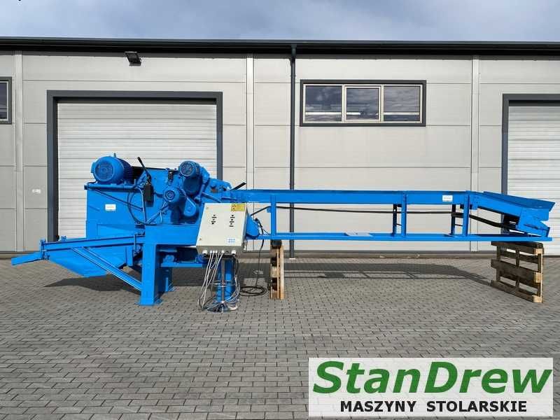Rębak Klockner do drewna , zrzyn 120x400 L2/1W 37 kw ze zsypem