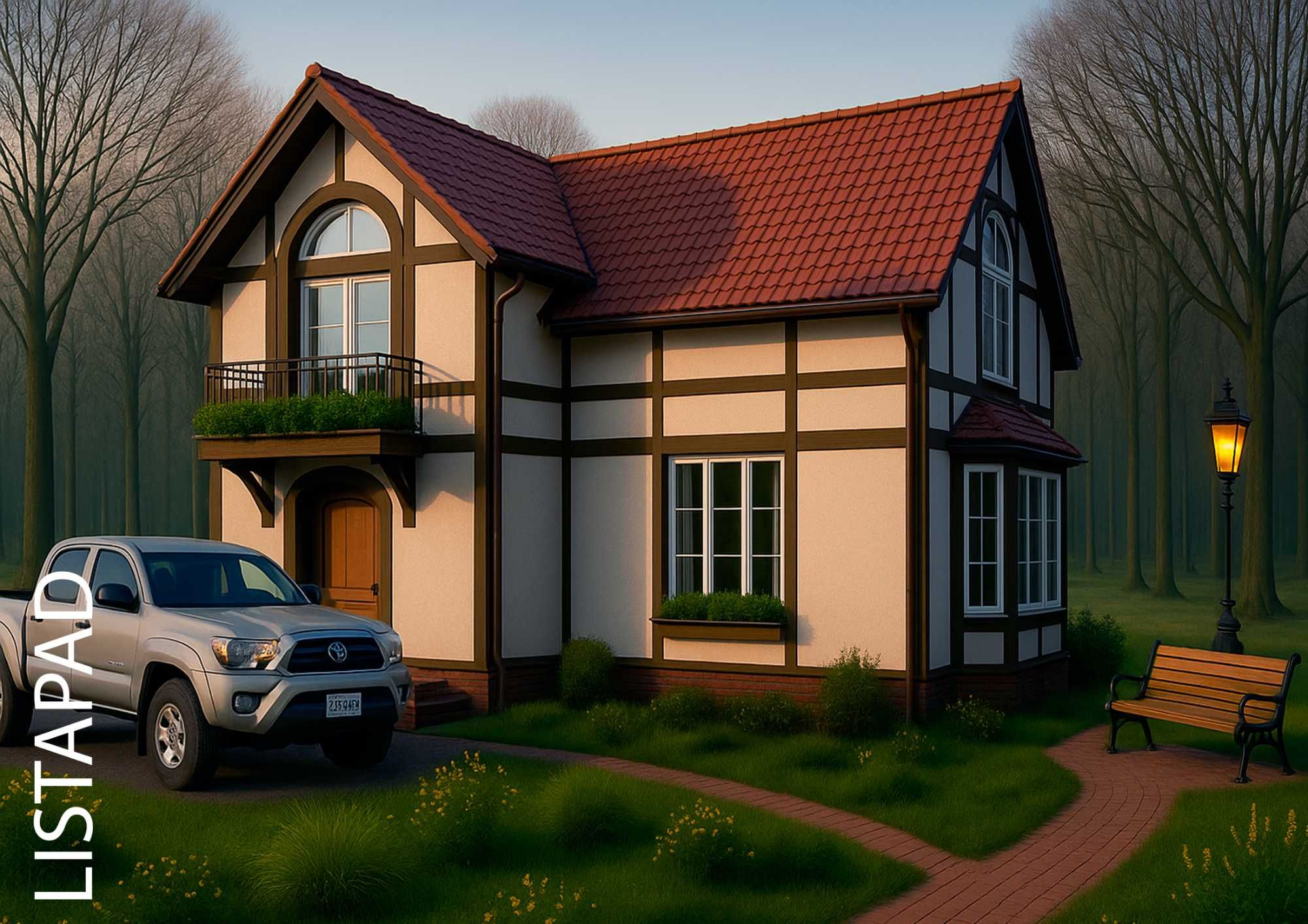 Autorskie projekty domów na zgłoszenie "Jesień"