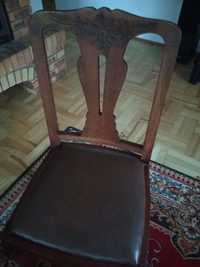Krzesła dębowe 5 szt