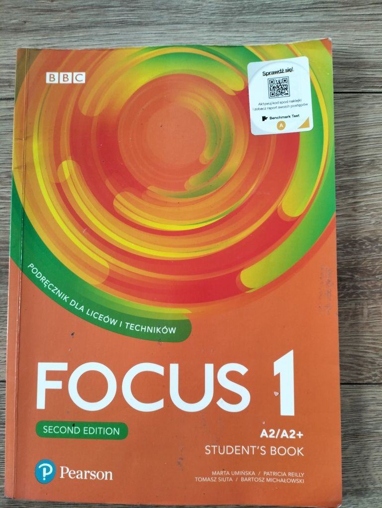 Książka do Języka Angielskiego FOCUS1 Stan Bardzo dobry