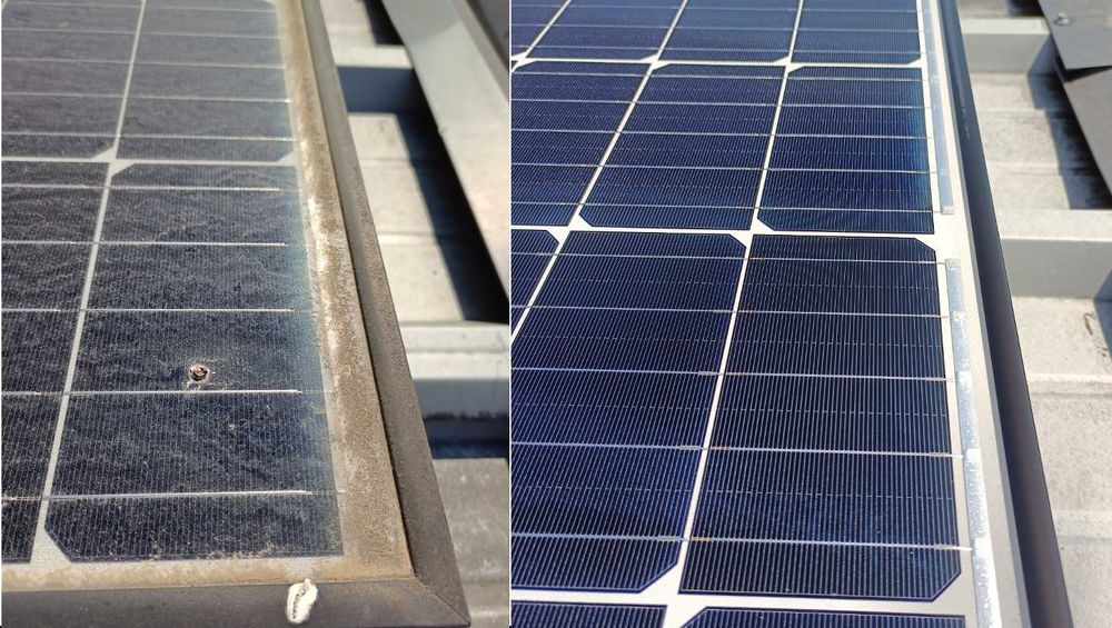 Mycie czyszczenie paneli fotowoltaicznych