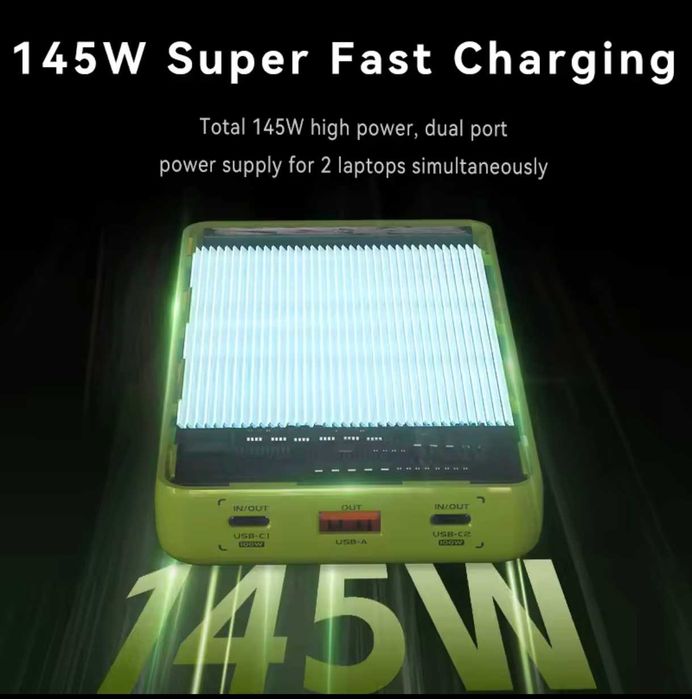 145W PD 25000mAh (MOVESPEED) Energy Planet Power Bank.