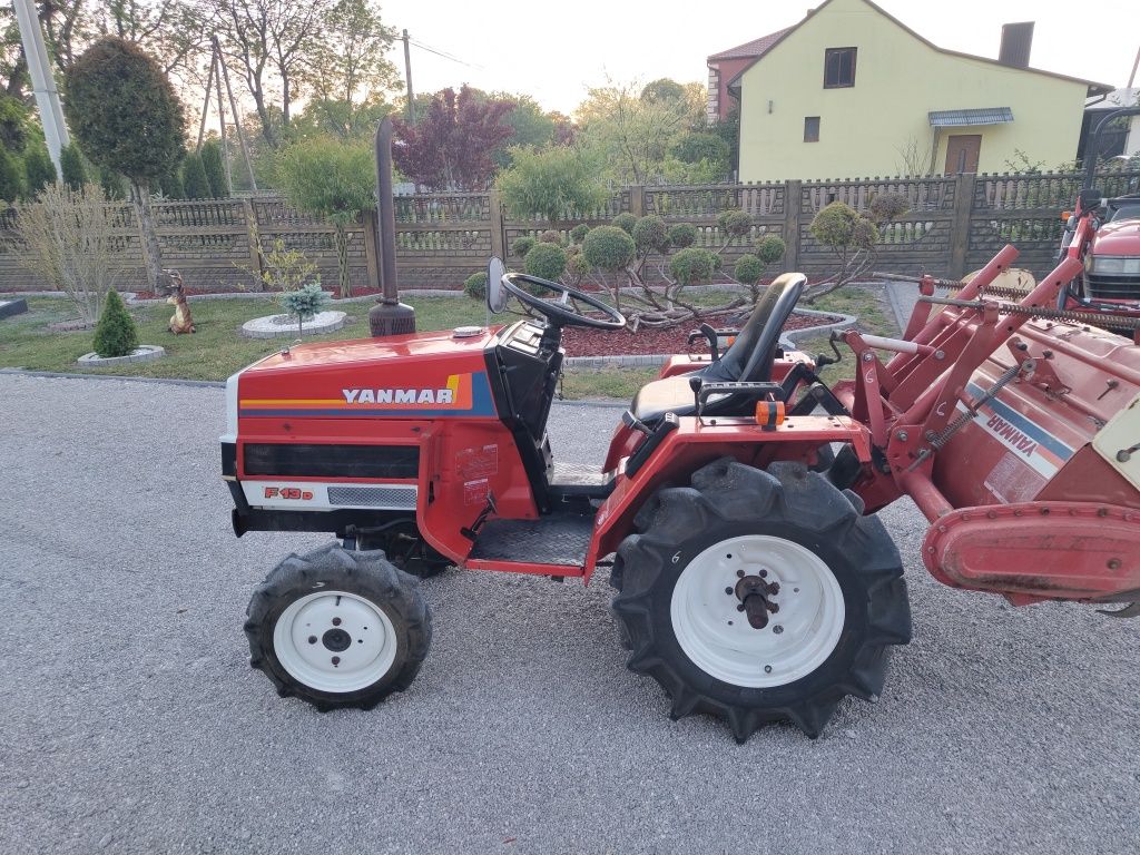 Traktorek Yanmar F13 D mini ciągnik/traktor