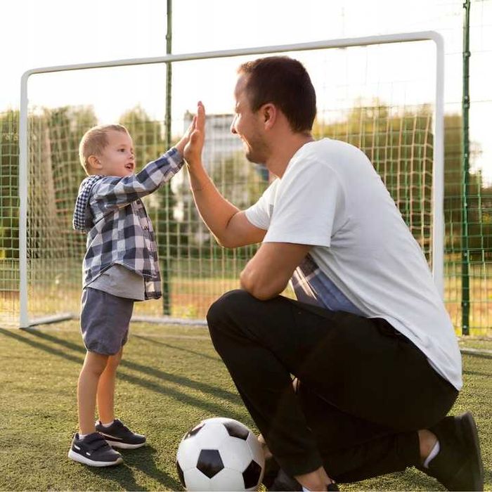 NOWA BRAMKA TRENINGOWA Piłkarska Metalowa Dla Dzieci Do Piłki Nożnej