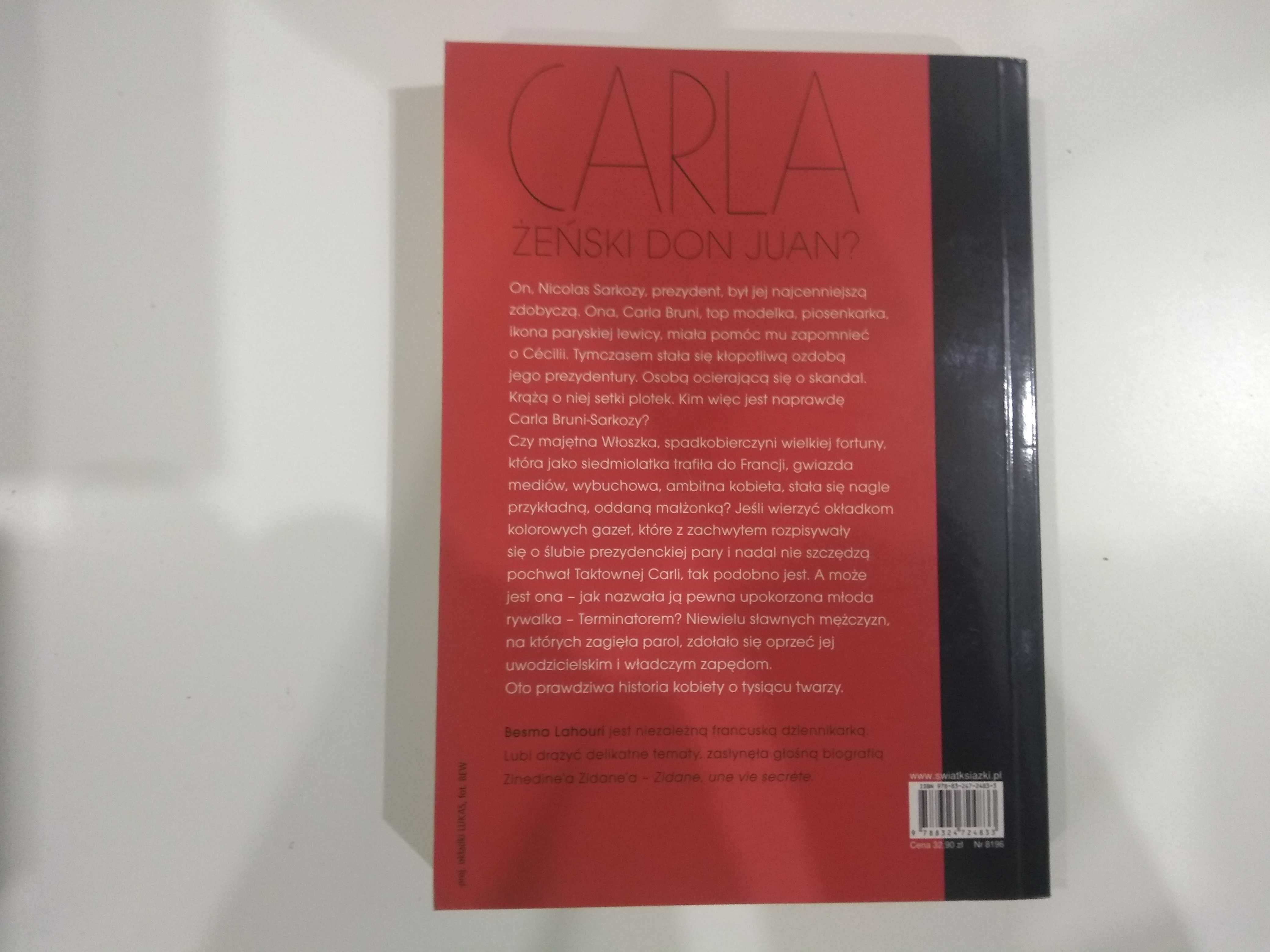 Dobra książka - Carla sekrety jej życia Besma Lahouri (PD)