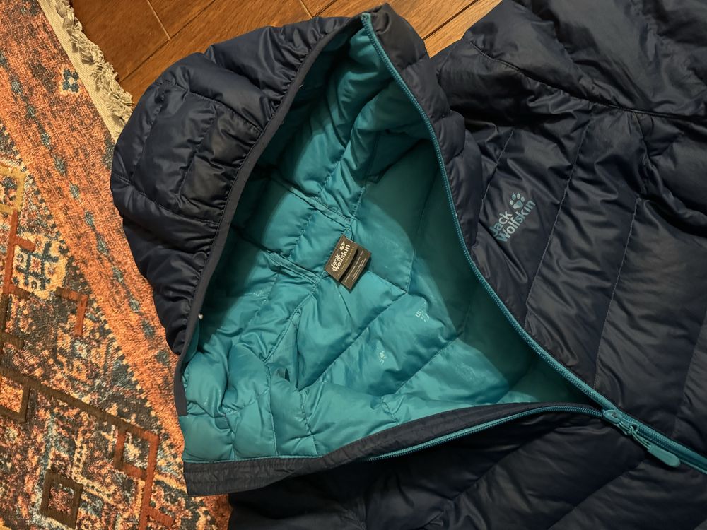 Jack Wolfskin Kurtka damska Helium dark indigo r. L