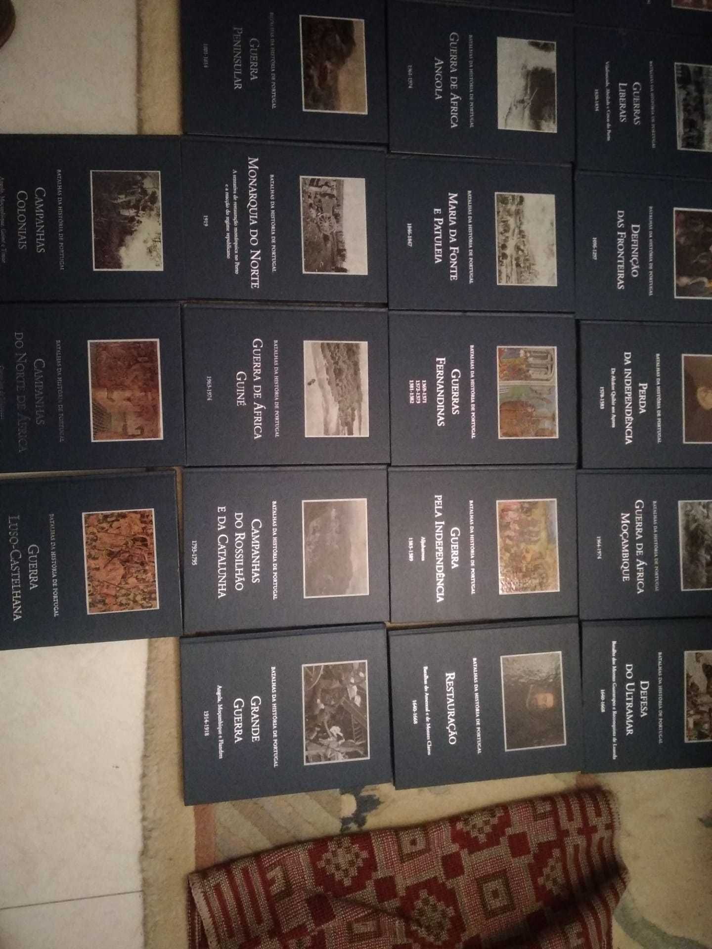 Coleção de livros da História de Portugal