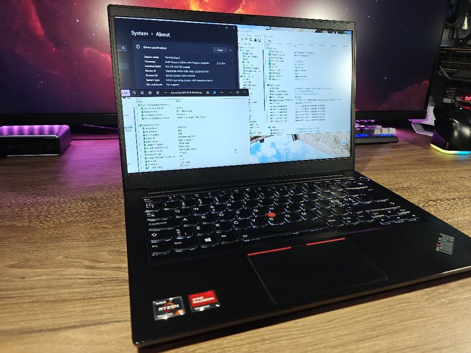 Thinkpad e14 g3 amd r5500u 16gb/768gb