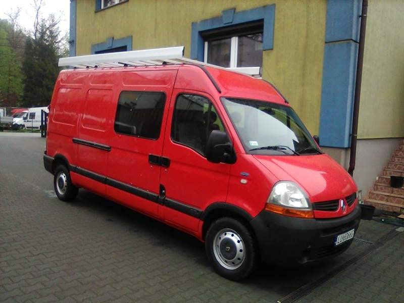 Renault Master brygadówka doka osobowy 9 brygadowy osób osp