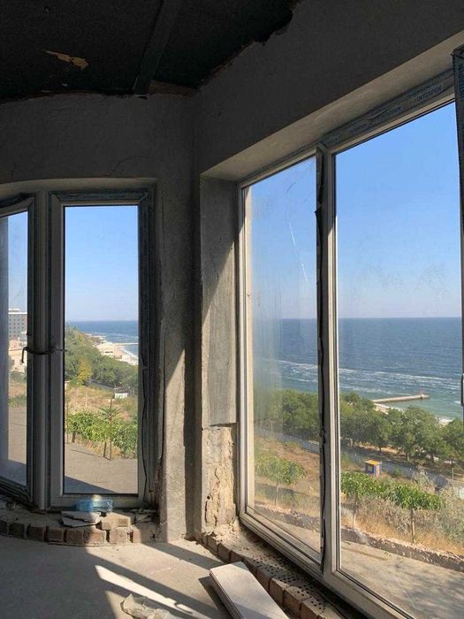 Участок 14 соток вид на море ! Дом от строителей Б Фонтан