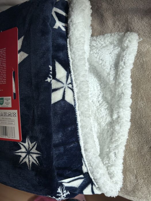 Koc z motywem swiatecznym nowy Pepco