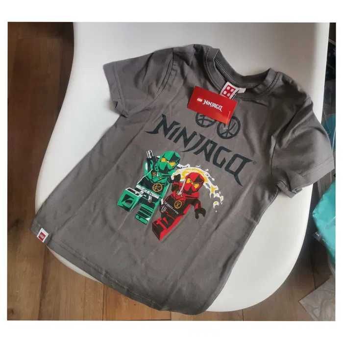 Nowy T-shirt 128 t-shirt lego ninjago 128 koszulka lego 128