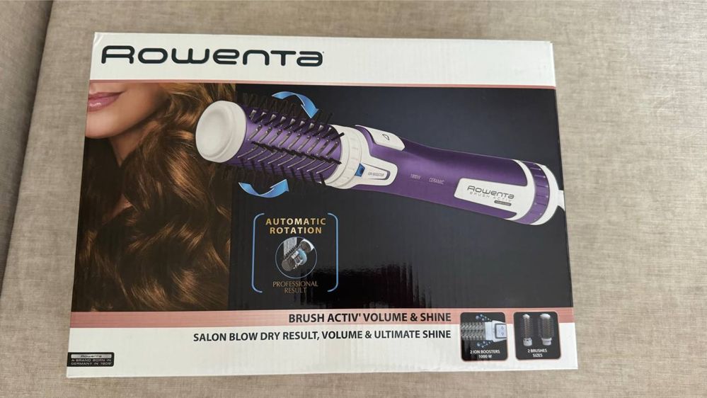 Фен щетка rowenta