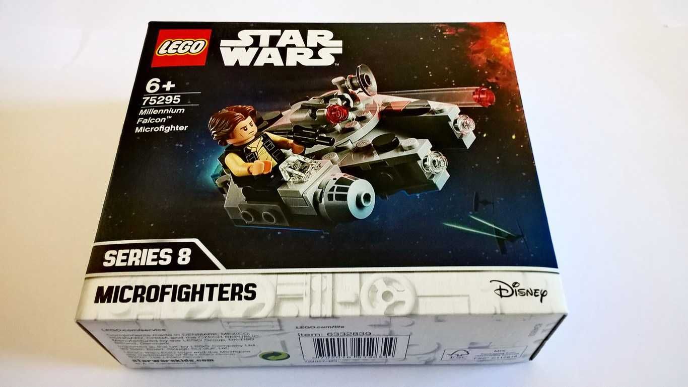 Lego Star Wars 75295 Millennium Falcon Microfighter Series 8 selado