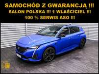 Peugeot 308 GT PACK + 225 KM + Salon POLSKA + 100% Serwis PEUGEOT + 1 Właściciel