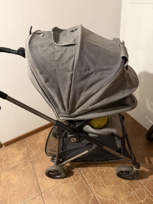 Wózek Cybex melio 2023, snogga, holder