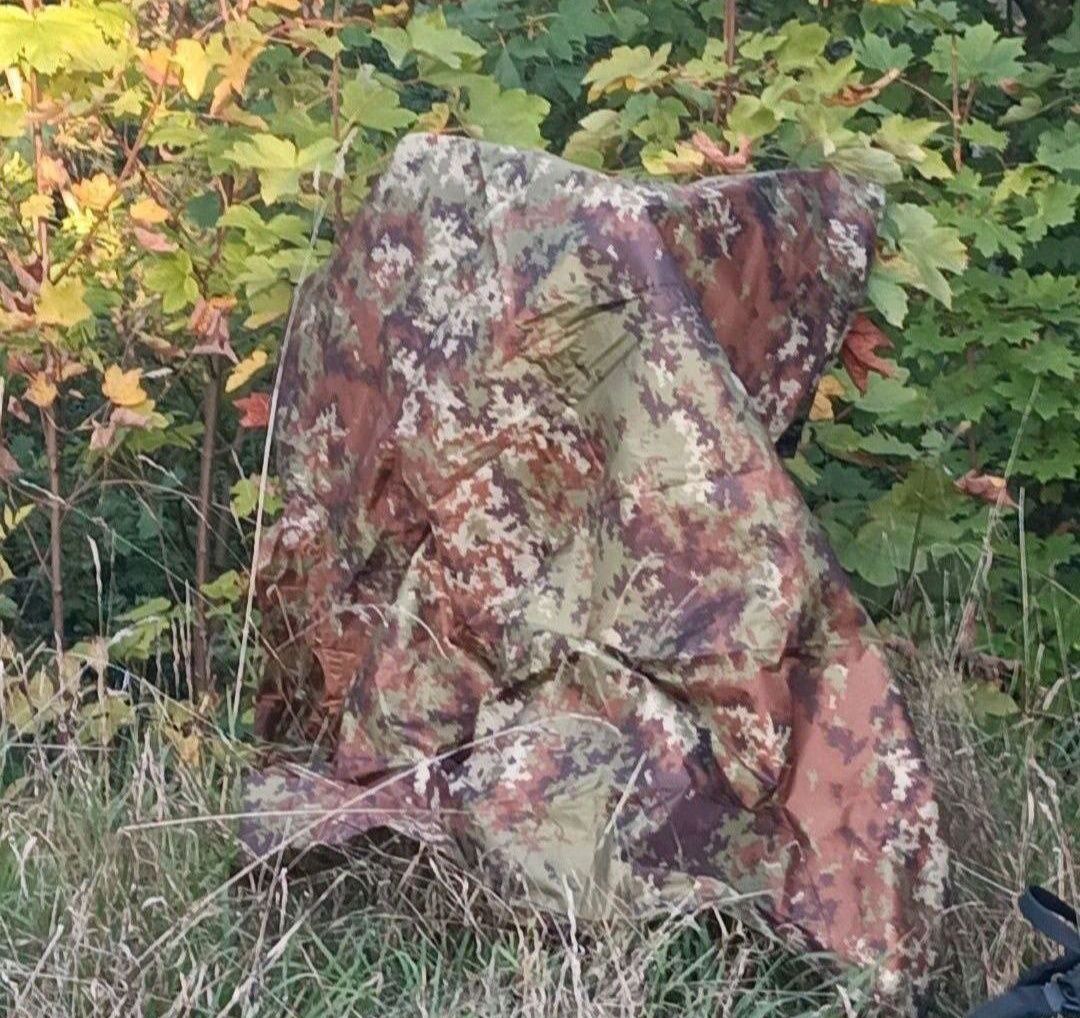 Wojskowe Poncho Włoskiej Armii. Carinthia ,Helikon, 5.11