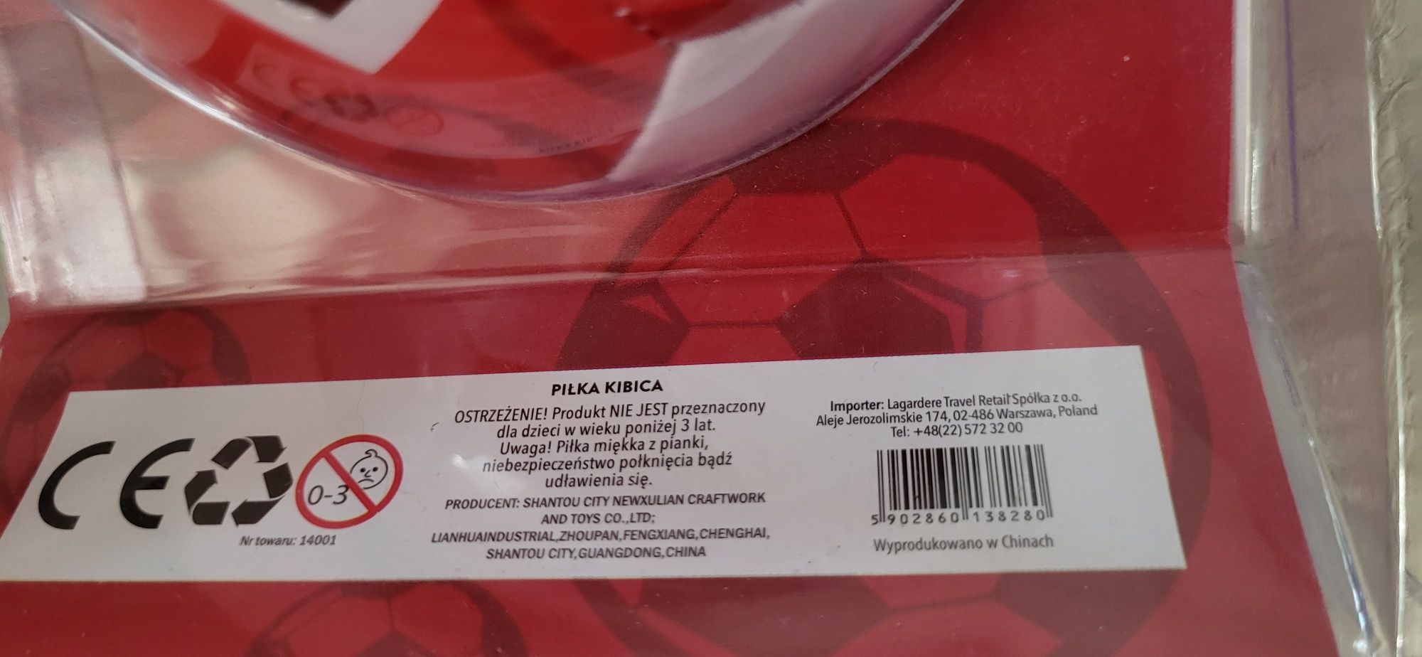 Piłka kibica treningowa