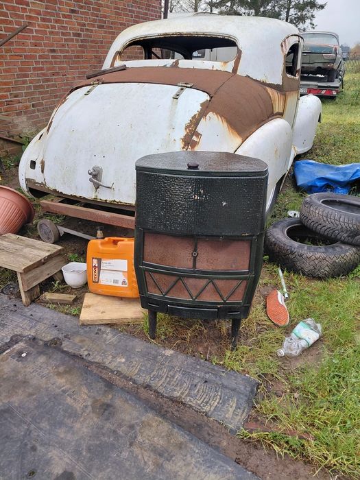 Koza kominek zeliwny